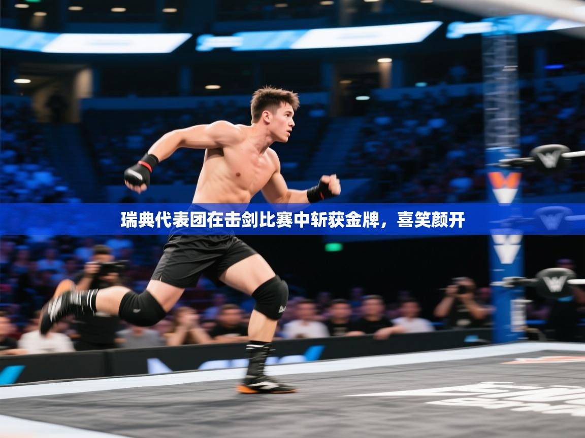 瑞典代表团在击剑比赛中斩获金牌，喜笑颜开  第1张