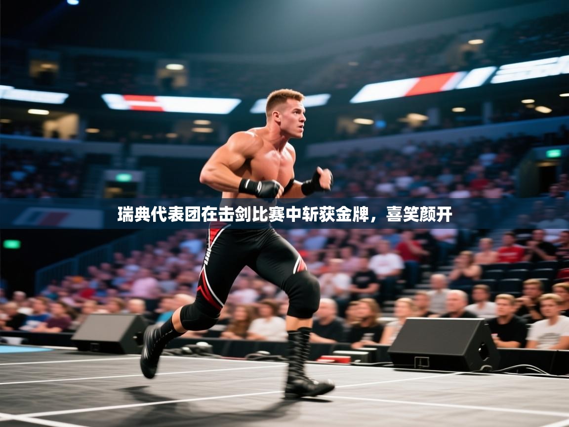 瑞典代表团在击剑比赛中斩获金牌，喜笑颜开  第2张